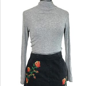 NWT Brandy Melville ribbed turtleneck long sleeve